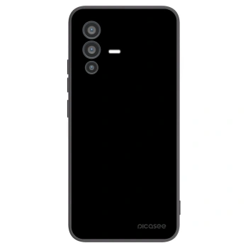 Picasee Μαύρη θήκη σιλικόνης για Vivo V23 5G - Black Bliss