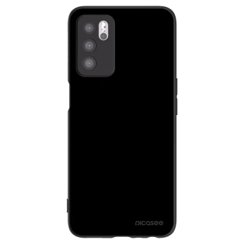 Picasee Μαύρη θήκη σιλικόνης για OPPO A16 - Black Bliss