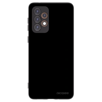 Picasee Μαύρη θήκη σιλικόνης για Samsung Galaxy A33 5G A336 - Black Bliss