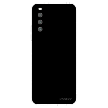 Picasee διαφανής θήκη σιλικόνης Sony Xperia 10 IV 5G - Black Bliss