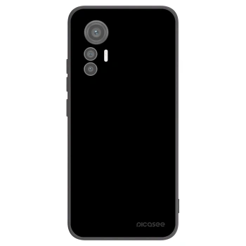 Picasee Μαύρη θήκη σιλικόνης για Xiaomi 12 Lite - Black Bliss