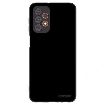 Picasee Μαύρη θήκη σιλικόνης για Samsung Galaxy A23 A235F 4G - Black Bliss