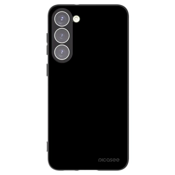 Picasee Μαύρη θήκη σιλικόνης για Samsung Galaxy S23+ 5G - Black Bliss