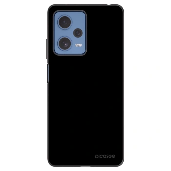 Picasee Μαύρη θήκη σιλικόνης για Xiaomi Redmi Note 12 Pro 5G - Black Bliss