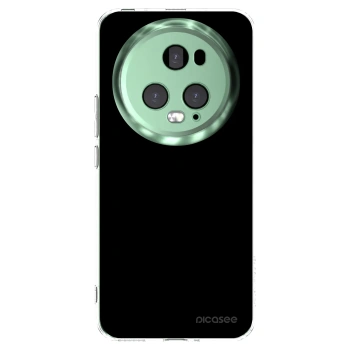 Picasee διαφανής θήκη σιλικόνης Honor Magic5 Pro - Black Bliss