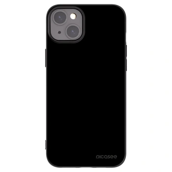 Picasee Μαύρη θήκη σιλικόνης για Apple iPhone 15 Plus - Black Bliss