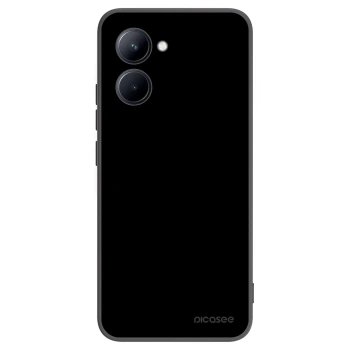 Picasee Μαύρη θήκη σιλικόνης για Realme C33 (2023) - Black Bliss