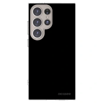 Picasee διαφανής θήκη σιλικόνης Samsung Galaxy S24 Ultra S928B 5G - Black Bliss