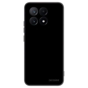 Picasee Μαύρη θήκη σιλικόνης για Xiaomi Poco X6 Pro - Black Bliss