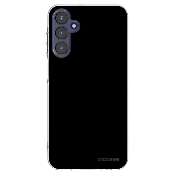 Picasee διαφανής θήκη σιλικόνης Samsung Galaxy A15 A155F 4G - Black Bliss