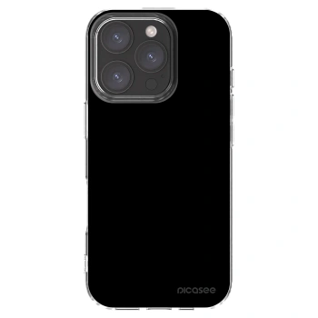 Picasee διαφανής θήκη σιλικόνης Apple iPhone 16 Pro - Black Bliss