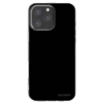 Picasee διαφανής θήκη σιλικόνης Apple iPhone 16 Pro Max - Black Bliss