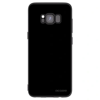 Picasee Μαύρη θήκη σιλικόνης για Samsung Galaxy S8 G950F - Black Bliss