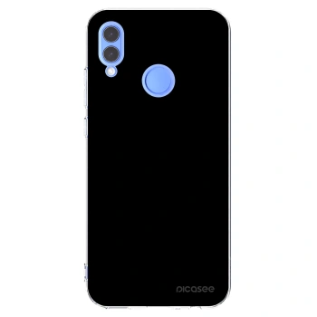 Picasee διαφανής θήκη σιλικόνης Huawei P Smart 2019 - Black Bliss