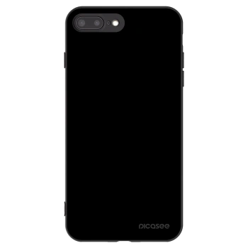 Picasee Μαύρη θήκη σιλικόνης για Apple iPhone 7 Plus - Black Bliss