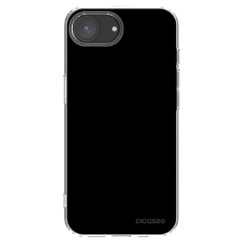 Picasee διαφανής θήκη σιλικόνης Apple iPhone 16e - Black Bliss