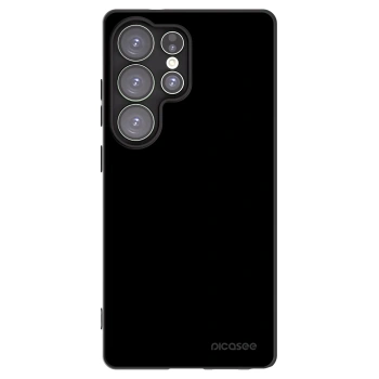 Picasee Μαύρη θήκη σιλικόνης για Samsung Galaxy S25 Ultra 5G - Black Bliss