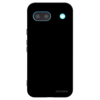 Picasee Μαύρη θήκη σιλικόνης για Google Pixel 8a - Black Bliss