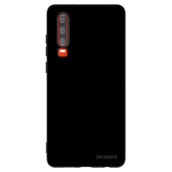 Picasee Μαύρη θήκη σιλικόνης για Huawei P30 - Black Bliss