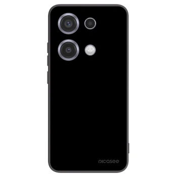 Picasee Μαύρη θήκη σιλικόνης για Xiaomi Redmi Note 14S - Black Bliss
