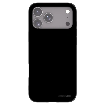 Picasee Μαύρη θήκη σιλικόνης για Apple iPhone 17 Pro Max - Black Bliss