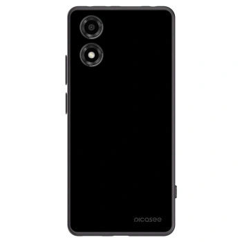 Picasee Μαύρη θήκη σιλικόνης για Motorola Moto E14 - Black Bliss