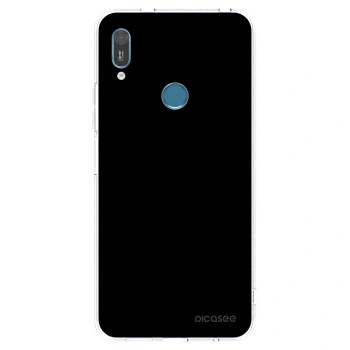 Picasee διαφανής θήκη σιλικόνης Huawei Y6 2019 - Black Bliss
