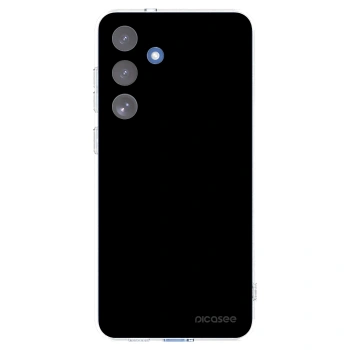 Picasee διαφανής θήκη σιλικόνης Samsung Galaxy S25 FE 5G - Black Bliss