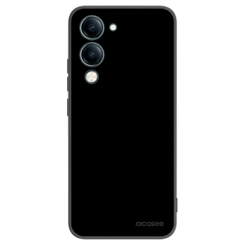 Picasee Μαύρη θήκη σιλικόνης για Vivo Y29s 5G - Black Bliss