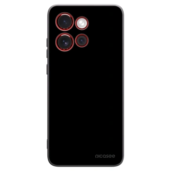 Picasee Μαύρη θήκη σιλικόνης για Motorola Edge 60 Neo 5G - Black Bliss