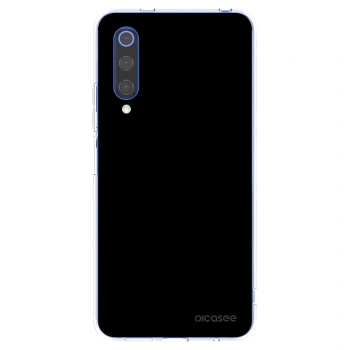 Picasee διαφανής θήκη σιλικόνης Xiaomi Mi 9 SE - Black Bliss