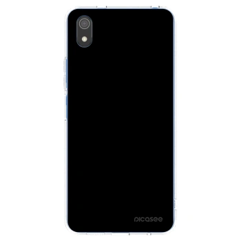 Picasee διαφανής θήκη σιλικόνης Xiaomi Redmi 7A - Black Bliss