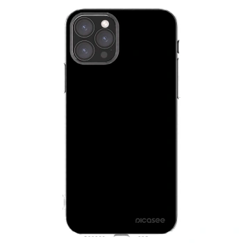 Picasee διαφανής θήκη σιλικόνης Apple iPhone 11 Pro - Black Bliss