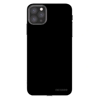 Picasee διαφανής θήκη σιλικόνης Apple iPhone 11 Pro Max - Black Bliss