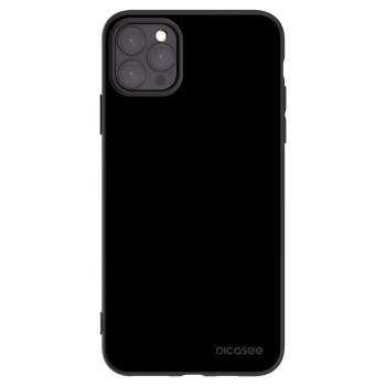 Picasee Μαύρη θήκη σιλικόνης για Apple iPhone 11 Pro Max - Black Bliss