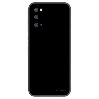 Picasee Μαύρη θήκη σιλικόνης για Samsung Galaxy S20 G980F - Black Bliss