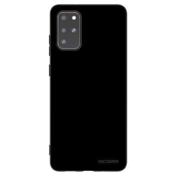 Picasee Μαύρη θήκη σιλικόνης για Samsung Galaxy S20+ G985F - Black Bliss