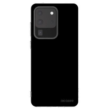 Picasee διαφανής θήκη σιλικόνης Samsung Galaxy S20 Ultra 5G G988F - Black Bliss
