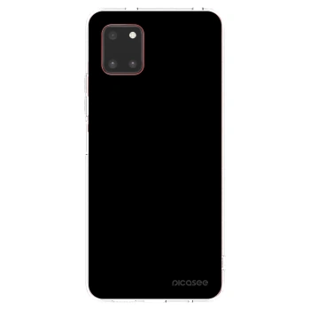 Picasee διαφανής θήκη σιλικόνης Samsung Galaxy Note 10 Lite N770F - Black Bliss