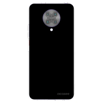 Picasee διαφανής θήκη σιλικόνης Xiaomi Poco F2 Pro - Black Bliss