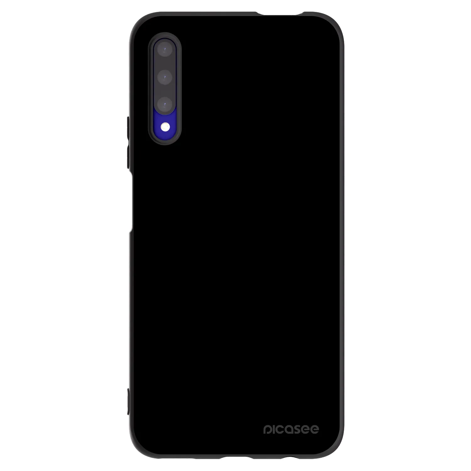 Picasee Μαύρη θήκη σιλικόνης για Honor 9X Pro - Black Bliss