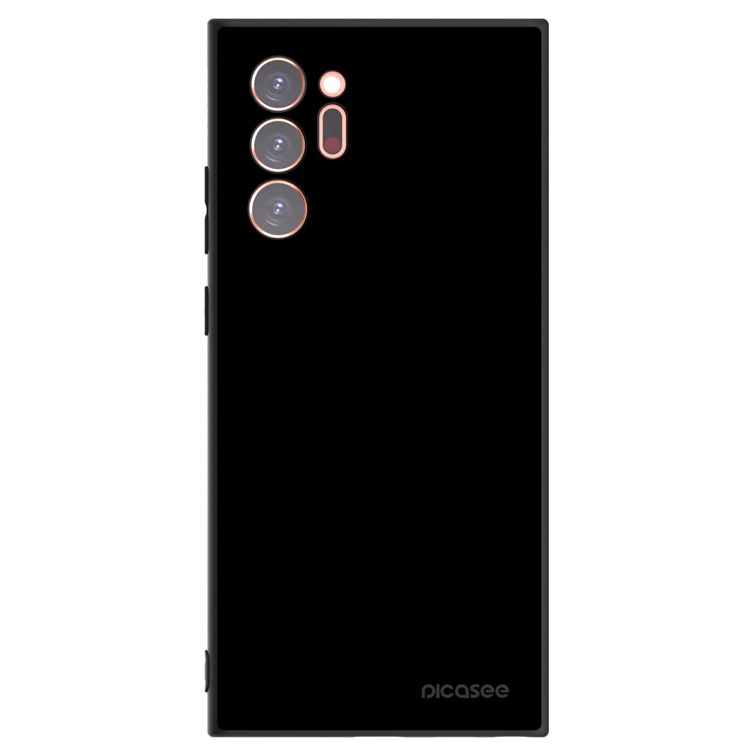 Picasee Μαύρη θήκη σιλικόνης για Samsung Galaxy Note 20 Ultra - Black Bliss