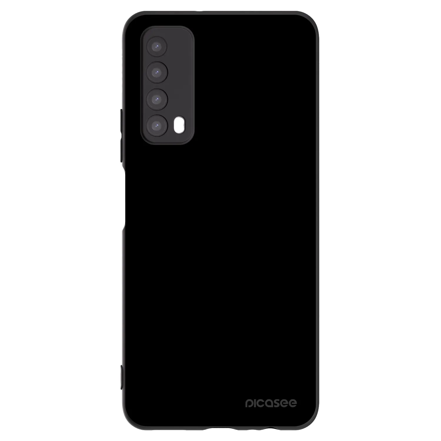 Picasee Μαύρη θήκη σιλικόνης για Huawei P Smart 2021 - Black Bliss