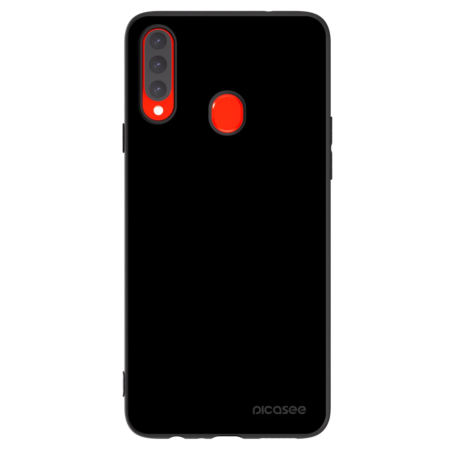 Picasee Μαύρη θήκη σιλικόνης για Samsung Galaxy A20s - Black Bliss