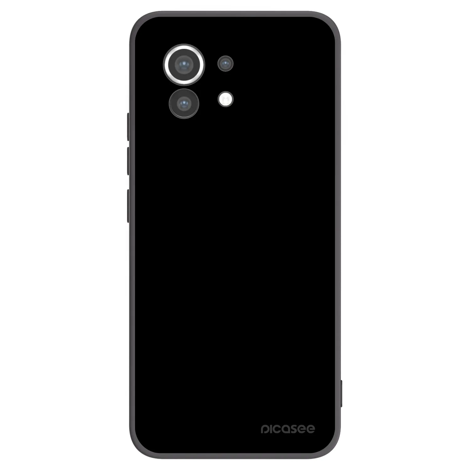 Picasee Μαύρη θήκη σιλικόνης για Xiaomi Mi 11 - Black Bliss