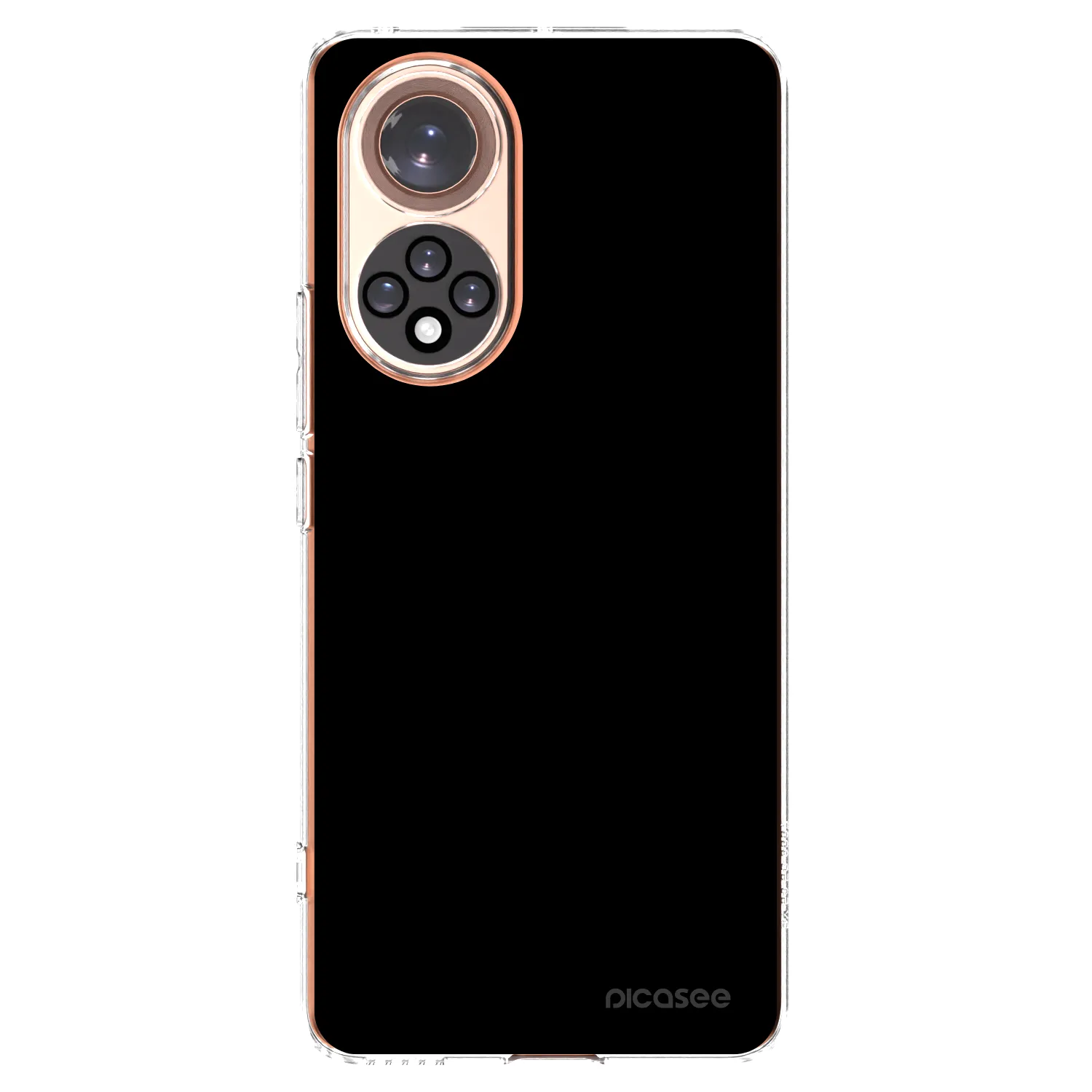 Picasee διαφανής θήκη σιλικόνης Honor 50 5G - Black Bliss