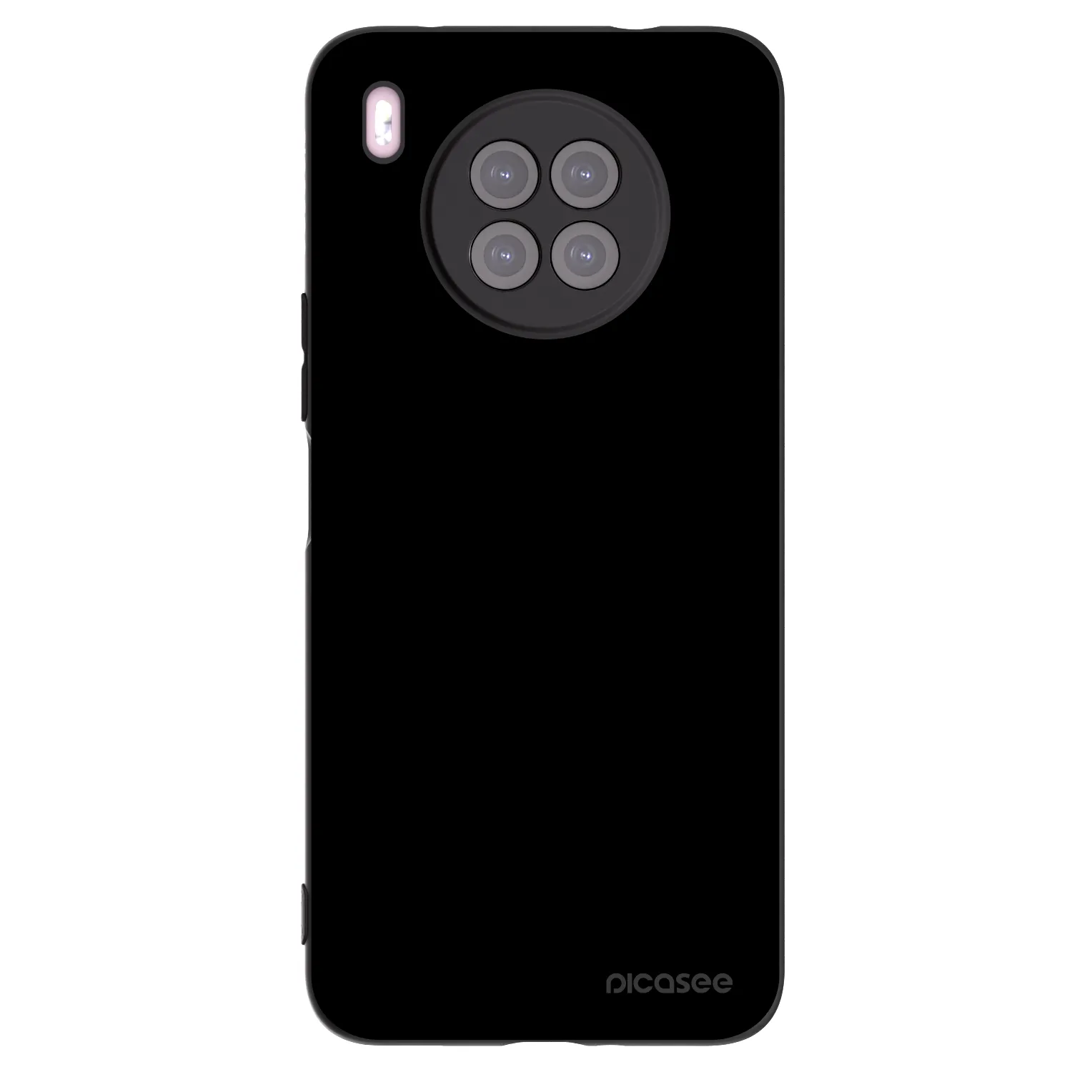 Picasee Μαύρη θήκη σιλικόνης για Huawei Nova 8i - Black Bliss