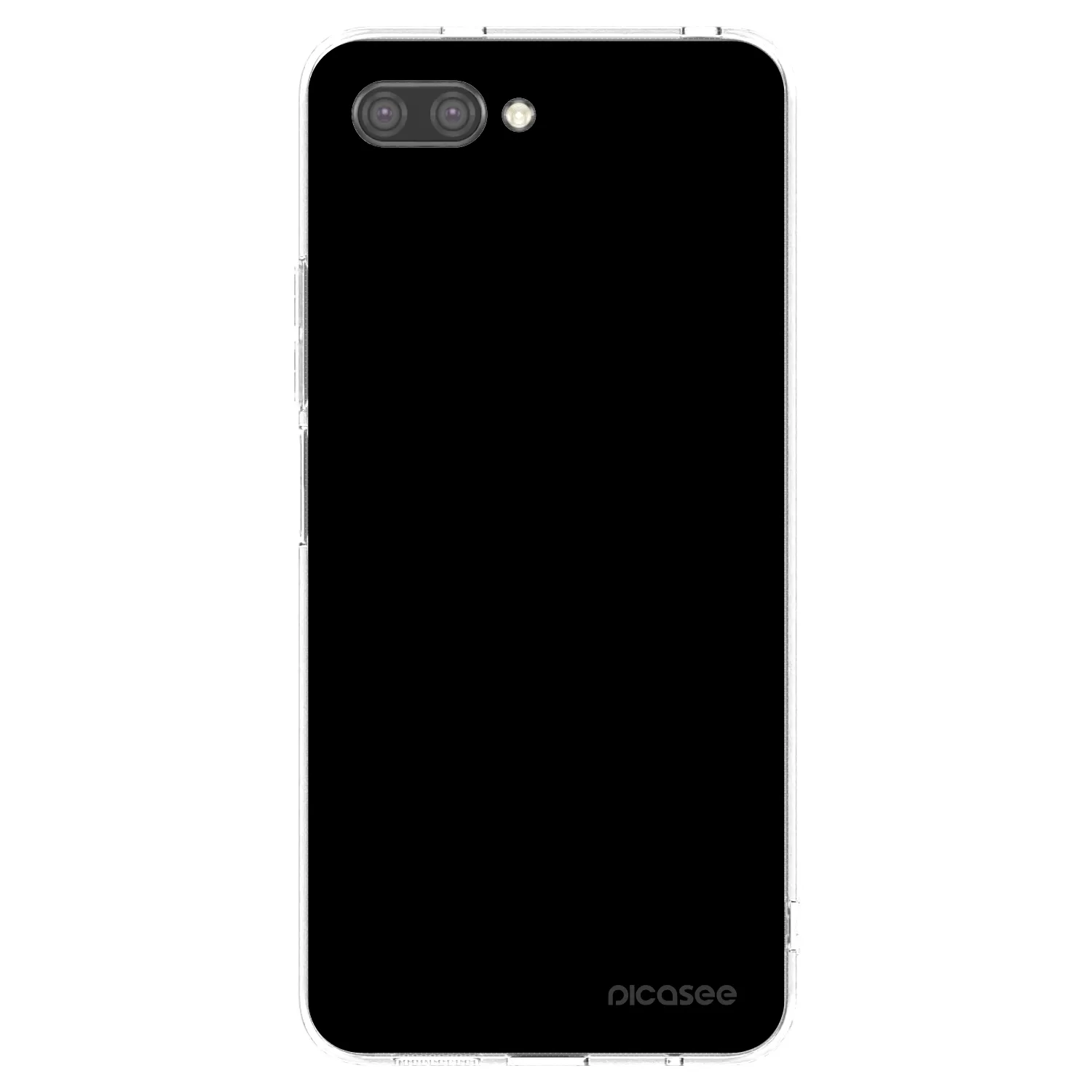 Picasee διαφανής θήκη σιλικόνης Honor 10 - Black Bliss