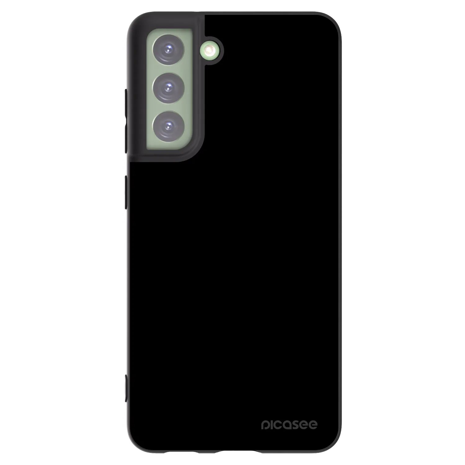 Picasee Μαύρη θήκη σιλικόνης για Samsung Galaxy S21 FE 5G - Black Bliss