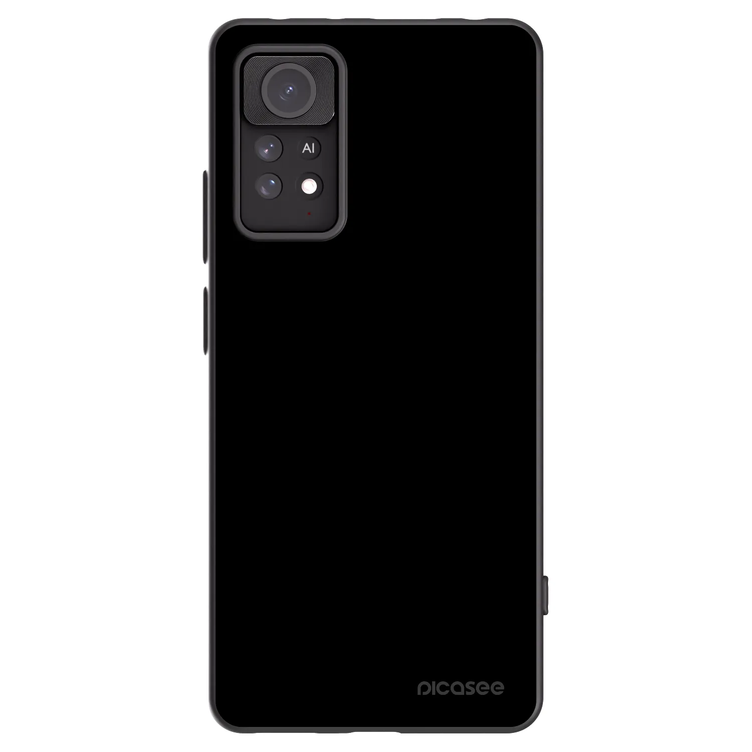 Picasee Μαύρη θήκη σιλικόνης για Xiaomi Redmi Note 11 Pro - Black Bliss